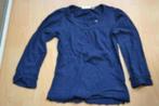 104 blauw shirt, Meisje, Ophalen of Verzenden, Zo goed als nieuw, Shirt of Longsleeve