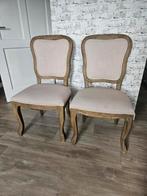 Brocante stoelen, Huis en Inrichting, Stoelen, Ophalen, Hout, Gebruikt, Twee