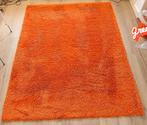 Vintage 70 Retro oranje 70 space age vloerkleed 175 x 250, Huis en Inrichting, Stoffering | Tapijten en Kleden, Ophalen, Overige kleuren