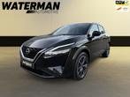 Nissan Qashqai 1.3 MHEV XTRONIC TEKNA/PANO/KEYLESS/HEAD-UP/N, Euro 6, Leder en Stof, Zwart, Adaptive Cruise Control