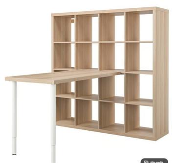 bureaublad 116 bij 78 cm (oorspronkelijk bij Kallax kast) beschikbaar voor biedingen