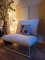 Gewilde Ikea Havsten Loungestoel - Beige, Ophalen, 75 tot 100 cm, Zo goed als nieuw, Stof