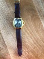 Limeted edition T.W.S. Heren horloge, Sieraden, Tassen en Uiterlijk, Horloges | Heren, Overige merken, Leer, Staal, Polshorloge
