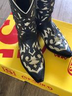 Cowboylaarzen Sendra maat 38, Ophalen, Zwart, Zo goed als nieuw, Hoge laarzen