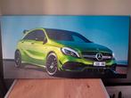 Mercedes schilderij, Ophalen of Verzenden, Zo goed als nieuw, Schilderij, Minder dan 50 cm