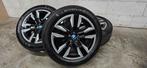 19" BMW iX3 IX3 G08 G01 G02 velgen Michelin winterbanden 7mm, 19 inch, Banden en Velgen, Personenwagen, Gebruikt