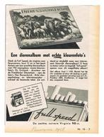 Full Speed Dierenalbum - Advertentie uit Tijdschrift 1958, Verzamelen, Overige Verzamelen, Gebruikt, Verzenden