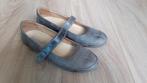 Footnotes. Ballerina. Leer. Grijs. Mt. 39 G., Zo goed als nieuw, Grijs, Footnotes, Ballerina's