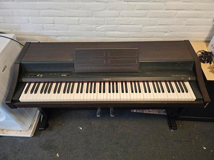 Roland HP-6000s, Muziek en Instrumenten, Piano's, Gebruikt, Zwart, Ophalen