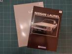 Nissan Laurel 1985 en 1988 brochures, Ophalen of Verzenden, Gelezen, Nissan