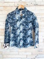 Hans Ubbink blouse blauw/wit, maat XS - NP 149,-, Kleding | Dames, P, Blauw, P, P