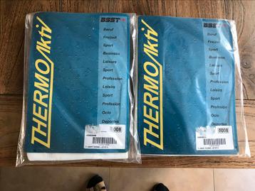 2 nieuwe witte Thermo Active T-shits, maat L beschikbaar voor biedingen
