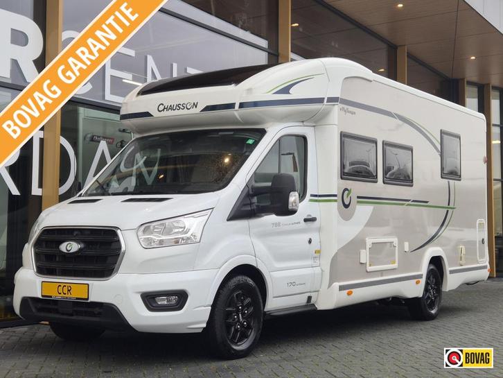 Chausson Titanium Ultimate 788 170 pk Face to face 2024, Caravans en Kamperen, Campers, Bedrijf, tot en met 5, Half-integraal