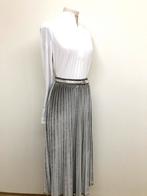 ROK mt38/M JOSEPHINE & CO plissé zilverkl chique/sportief, Maat 38/40 (M), Josephine & Co, Verzenden, Zo goed als nieuw