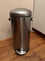 Pedaalemmer / prullenbak simplehuman 30 lt, Ophalen, Gebruikt, Met pedaal, 50 tot 75 cm
