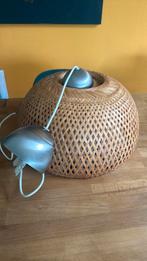 Hanglamp van rotan, Huis en Inrichting, Ophalen, Zo goed als nieuw, Minder dan 50 cm