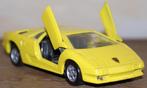 MAISTO (Collectie SHELL) - Lamborghini Diablo geel - 1:40, Ophalen of Verzenden, Zo goed als nieuw, Auto
