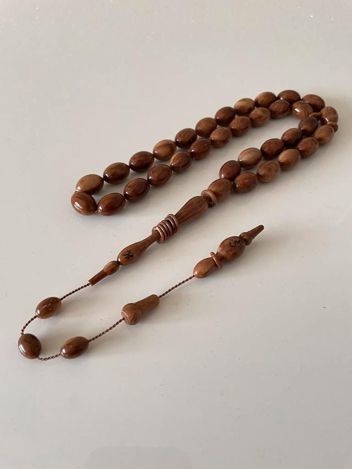 Tesbih van Huseyin Celik, Kuka, 11x15.5mm, Hobby en Vrije tijd, Kralen en Sieraden maken, Zo goed als nieuw, Ophalen