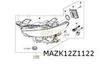 Mazda 3 (3/19-) Koplamp Rechts (LED) Origineel! BGKM51030, Verzenden, Nieuw, Mazda