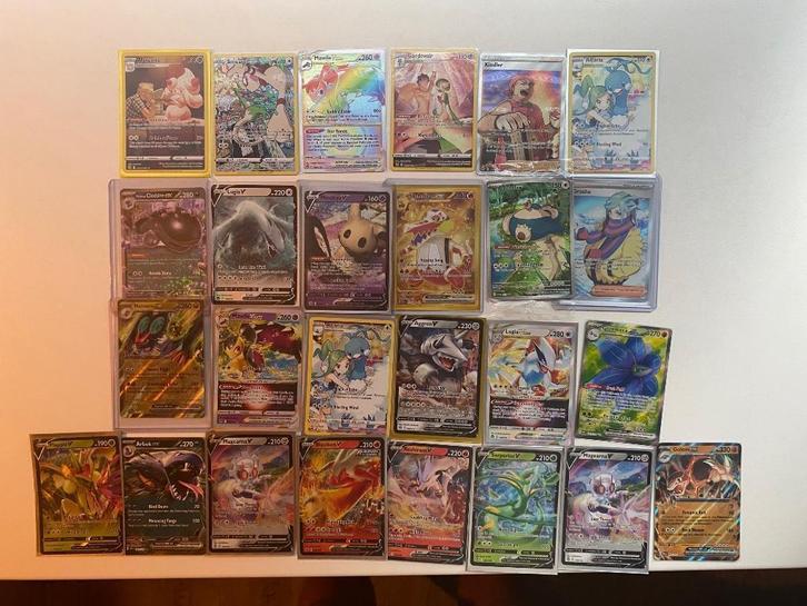 Pokemon Full Art, V en Ex Kaarten, Hobby en Vrije tijd, Verzamelkaartspellen | Pokémon, Nieuw, Meerdere kaarten, Foil, Ophalen of Verzenden