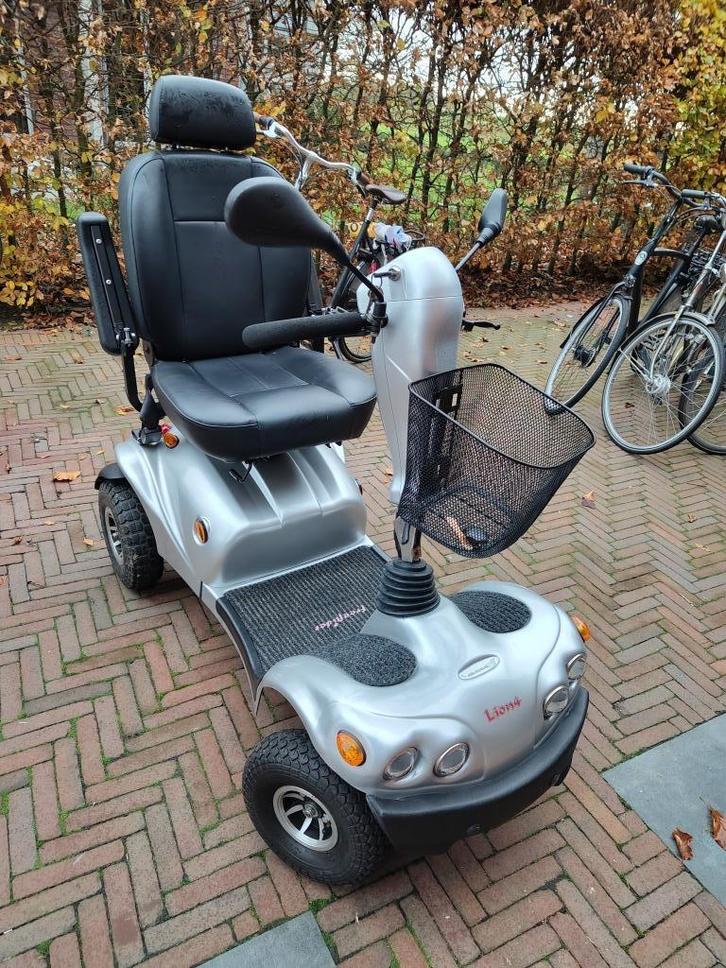 Scootmobiel Mango 4 lion, Diversen, Brommobielen en Scootmobielen, Zo goed als nieuw, Mango, 36 t/m 45 km, 16 km/u of meer, Ophalen