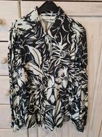 Summum blouse met bloemenprint en ballonmouwen - maat 34, Summum, Zwart, Ophalen of Verzenden, Zo goed als nieuw