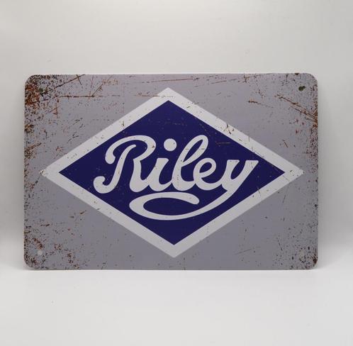 Riley bord - 20x30cm, Verzamelen, Merken en Reclamevoorwerpen, Nieuw, Reclamebord, Verzenden