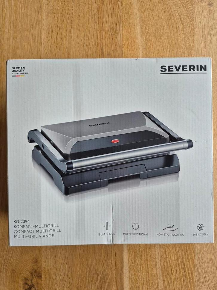 Severin Multigrill - Nieuw in doos, Witgoed en Apparatuur, Grillplaten, Nieuw, Tafelgrill, Vaatwasmachinebestendig, Ophalen of Verzenden