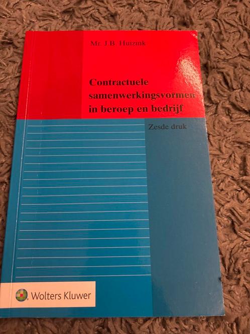 Contractuele samenwerkingsvormen - Huizink, Boeken, Studieboeken en Cursussen, Gelezen, HBO, Gamma, Ophalen of Verzenden