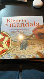 J. Van der Velden - Kleur in je mandala, Zo goed als nieuw, Instructieboek, Overige onderwerpen, J. Van der Velden; T. Damper