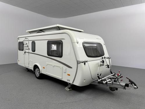 Eriba Feeling 470 Off-grid Mover Opblaasbare voortent Rolbed, Caravans en Kamperen, Caravans, Bedrijf, Rondzit, Eriba, 2 aparte bedden