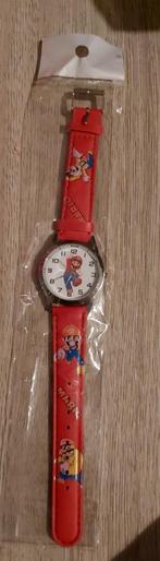 Super Mario horloge, Sieraden, Tassen en Uiterlijk, Horloges | Kinderen, Nieuw, Jongen of Meisje, Ophalen of Verzenden