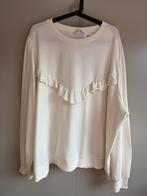 Nieuwe witte trui met ruches - MS mode - 3xl maat 54 56 58, Wit, Trui of Vest, Nieuw, Ophalen of Verzenden