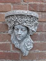 Wandconsole vrouw betonnen beeld tuinbeeld beton, Tuin en Terras, Tuinbeelden, Ophalen of Verzenden, Nieuw