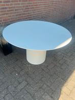Tuintafel / eettafel 120cm rond beige, Info@savoireinteriors.com, Overige materialen, Rond, Ophalen of Verzenden