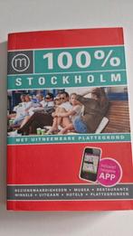 100% Stockholm Reisgids met Plattegrond en App, Boeken, Overige merken, Budget, Europa, Ophalen of Verzenden