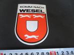 sticker gemeente wapen duitsland komm nach WESEL, Ophalen, Zo goed als nieuw, Bedrijf of Vereniging