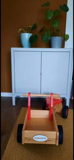 Houten loop-bakfiets, Kinderen en Baby's, Ophalen, Zo goed als nieuw