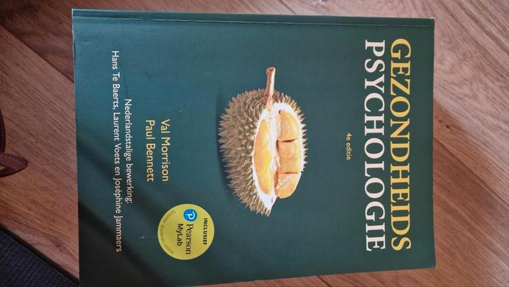 Gezondheidspsychologie 4e editie - Val Morrison, Boeken, Psychologie, Zo goed als nieuw, Overige onderwerpen, Ophalen of Verzenden