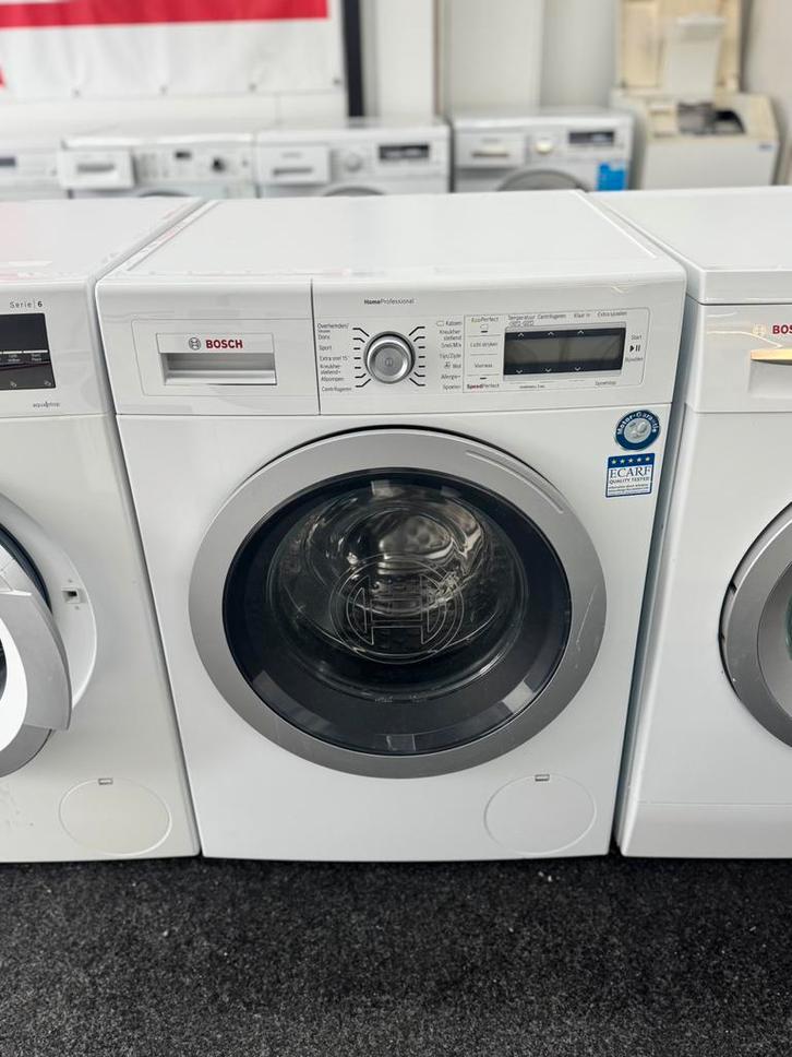 BOSCH 1600 PROF HOME VARIO ECO A+++ 9 kg met 1 jaar garantie, Witgoed en Apparatuur, Wasmachines, Refurbished, Voorlader, 8 tot 10 kg