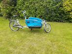 Gazelle Cabby bakfiets, Ophalen, Gebruikt, 3 kinderen, Opvouwbaar