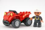 Lego Duplo Brandweerauto., Duplo, Ophalen of Verzenden, Zo goed als nieuw, Losse stenen