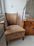 Twee prachtige ouderwetse leesstoelen, Huis en Inrichting, Fauteuils, Ophalen, Gebruikt, Ouderwets, 75 tot 100 cm