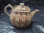 Vintage Theepotje met Bruin Patroon, Ophalen of Verzenden