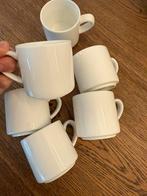 6 Espressokopjes - Strak Design, Huis en Inrichting, Keuken | Servies, Ophalen, Keramiek, Zo goed als nieuw, Effen