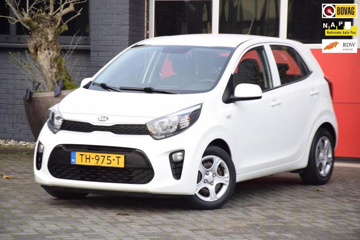 Kia Picanto 1.0 CVVT EconomyPlusLine 2018 5 Deurs Airco Stuu, Auto's, Kia, Bedrijf, Te koop, Picanto, ABS, Airbags, Airconditioning