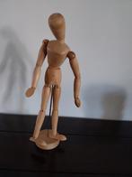 HOUTEN TEKENPOP ZGAN, Antiek en Kunst, Kunst | Beelden en Houtsnijwerken, Ophalen of Verzenden