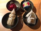Vier oude kerstballen, Diversen, Kerst, Ophalen, Gebruikt