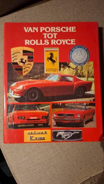 Van Porsche tot Rolls Royce Autoboek beschikbaar voor biedingen