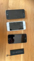 2 Apple iPhone 5, 1x phone 5s en iPhone SE, Ophalen of Verzenden, IPhone 5S, Zo goed als nieuw, 64 GB